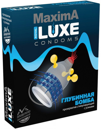 Презерватив Maxima «Глубинная бомба»