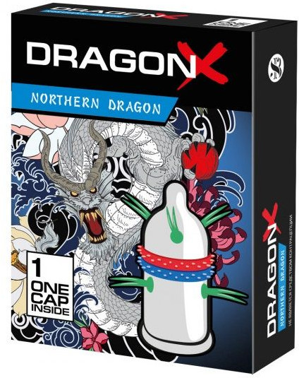 Презерватив с эластичными усиками Dragon Northern