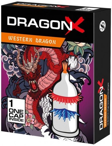Презерватив с усиками Dragon Western
