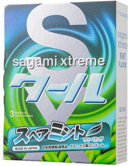 Презервативы с ароматом мяты Xtreme Mint