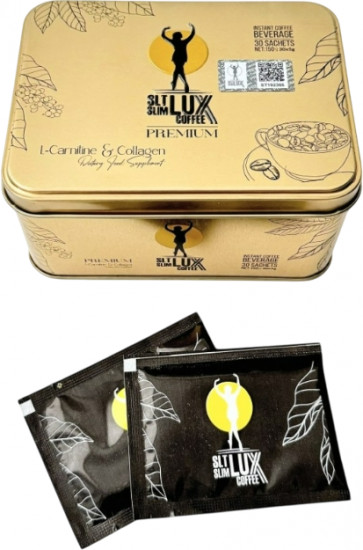Кофе для похудения «SLT Slim Lux Coffee L-carnitine&Collagen»