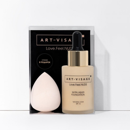 Тональный крем для лица SPF18 «Love.Feel.Nude», оттенок 402 светло-бежевый