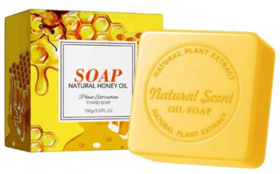 Мыло с эфирным маслом мёда «Natural Honey Essential Oil Soap»