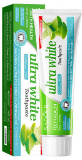Отбеливающая зубная паста с алоэ-вера «Aloe Vera Brightening Whitening Staining Toothpaste»
