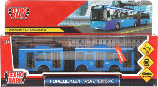 Машина инерционная «Городской троллейбус»