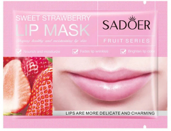 Маска для губ увлажняющая с ароматом клубники «Sweetheart Strawberry Lip Mask»