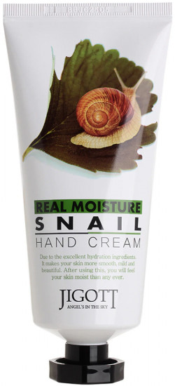 Крем для рук с экстрактом слизи улитки «Real Moisture Snail Hand Cream»