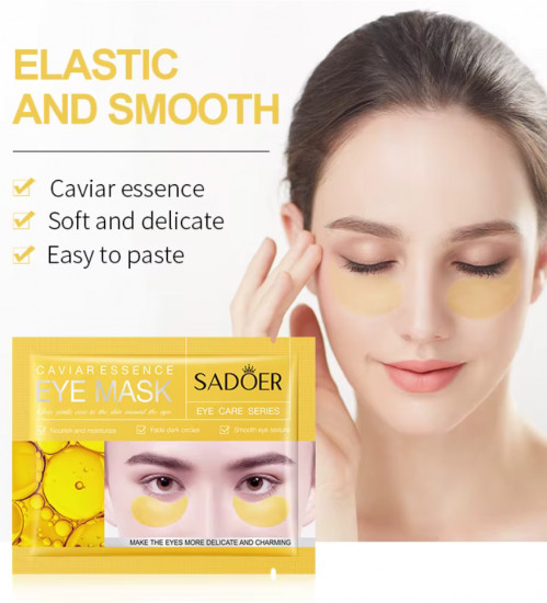 Патчи для глаз с икрой «Caviar Essence Eye Mask»