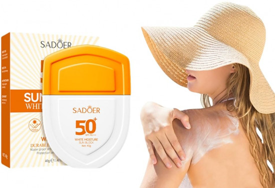 Отбеливающий увлажняющий солнцезащитный крем SPF50+ PA+++