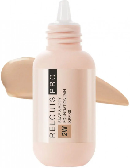 Крем тональный «Pro Face And Body Foundation» SPF30, оттенок 2W Средний оливковый