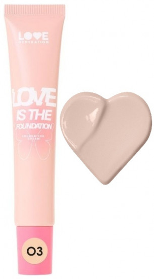 Крем для лица тональный «Love is the Foundation», оттенок 03