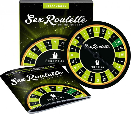 Игра-рулетка настольная Sex Roulette Foreplay