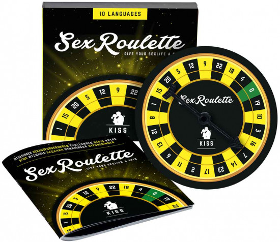 Игра-рулетка настольная Sex Roulette Kiss