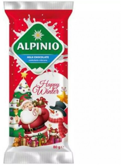 Шоколад молочный «Alpinio»