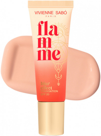 Тональный крем для лица SPF20 «Flamme», оттенок 03 Бежевый