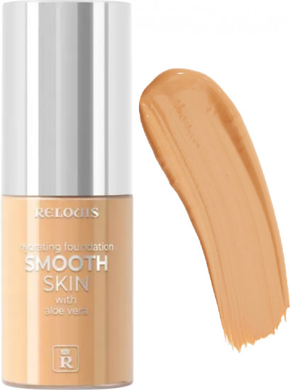 Тональный крем для лица «Smooth Skin with Aloe Vera», оттенок 04 Песочный бежевый