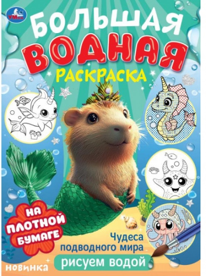 Раскраска «Чудеса подводного мира»