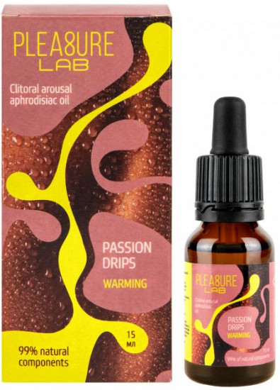 Капли с согревающим эффектом Passion Drips Warming