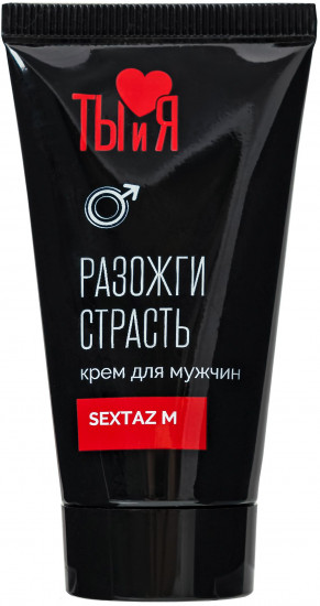 Крем с возбуждающим эффектом для мужчин Sextaz-m