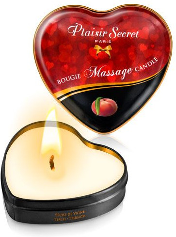 Свеча массажная с ароматом персика Bougie Massage Candle