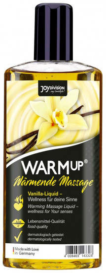 Масло массажное с ароматом ванили WarmUp vanilla