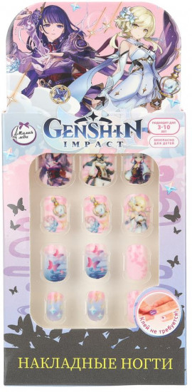Ногти накладные «Genshin»