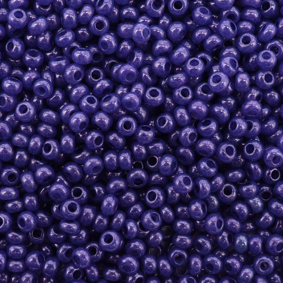 Бисер полупрозрачный, цвет 17128