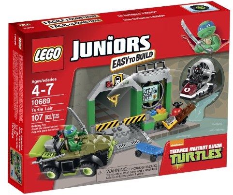 Логово Черепашек | LEGO Juniors | LEGO