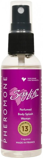 Спрей парфюмированный женский  с феромонами Sexy Life №13