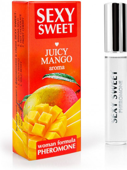 Средство парфюмированное для тела с феромонами с ароматом манго Sexy Sweet 