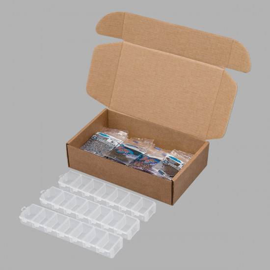 Набор бисера с контейнером «Набор №04»