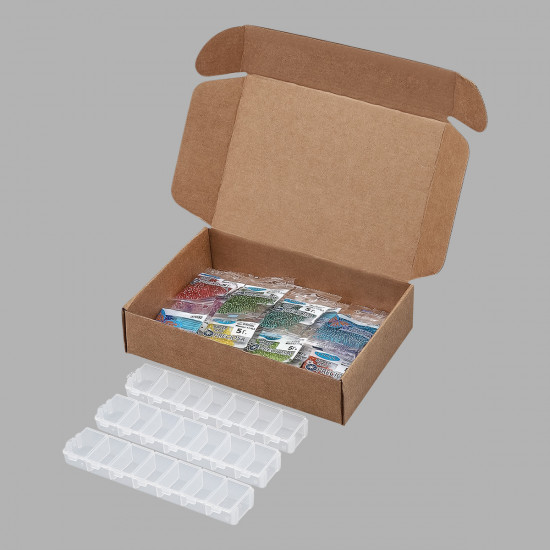 Набор бисера с контейнером «Набор №08»