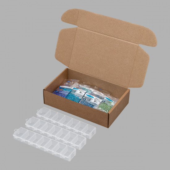 Набор бисера с контейнером «Набор №09»