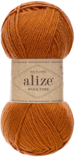 Пряжа для вязания «Wooltime», цвет 433 терракот