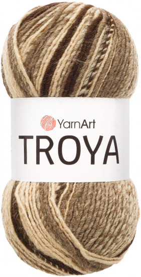 Пряжа для вязания «Troya», цвет 2103 секционный