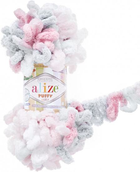 Нитки вязальные «Puffy Color», 5864