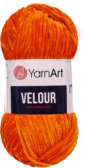 Пряжа для вязания «Velour», 865 Оранжевый