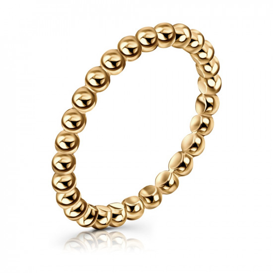 Кольцо из золоченого серебра