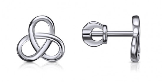 Серьги из серебра