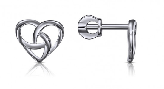 Серьги из серебра