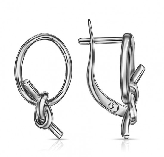 Серьги из серебра