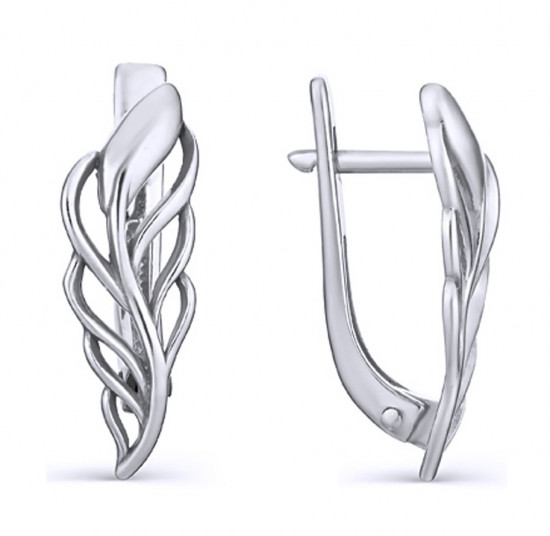 Серьги из серебра