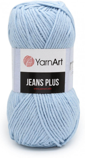 Пряжа для вязания «Jeans Plus», 75 Голубой