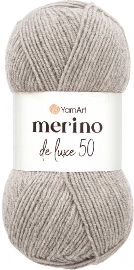 Пряжа для вязания «Merino de Lux», цвет 0282 серый