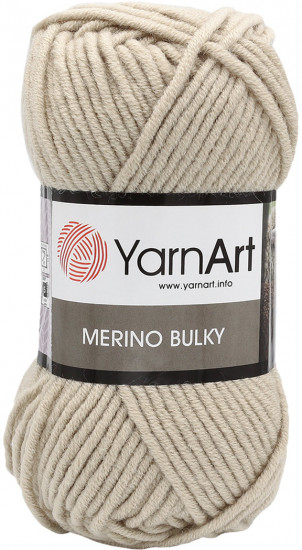 Пряжа для вязания «Merino Bulky», цвет 033 светло-бежевый