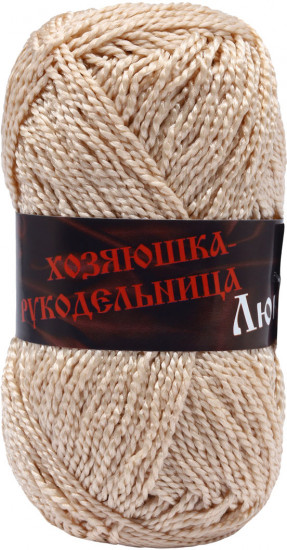 Пряжа для вязания «Люкс», цвет кремовый
