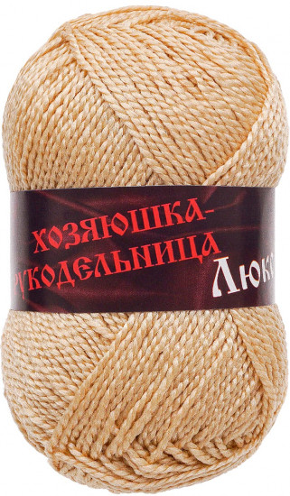 Пряжа для вязания «Люкс», цвет золотой