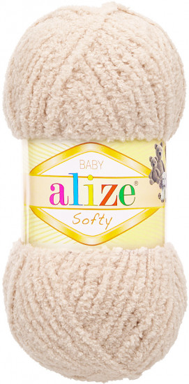 Пряжа для вязания «Softy», цвет 310 медовый