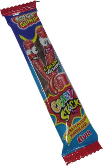 Мармелад со вкусом колы «Crazy Gummy Crazy»
