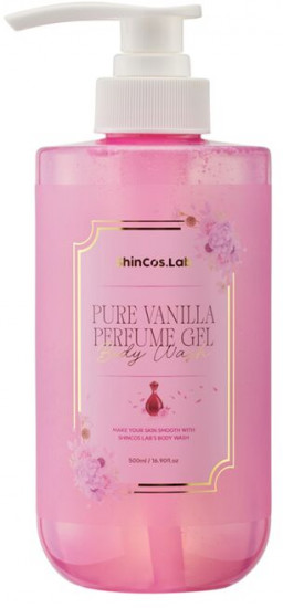 Освежающий гель для душа с ароматом ванили «Pure Vanilla Perfume Body Wash»